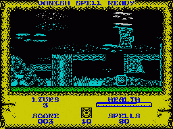 Wizard Willy Screenshot 8 (Spectrum 48K/128K/+2/+3)