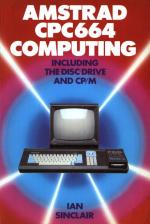 Amstrad CPC664 Computing Including The Disc Drive And CP/M Front Cover
