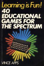 40 Educational Games For The Spectrum Front Cover