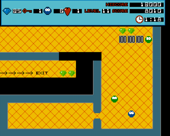 Blobz Screenshot 5 (Amiga 500)