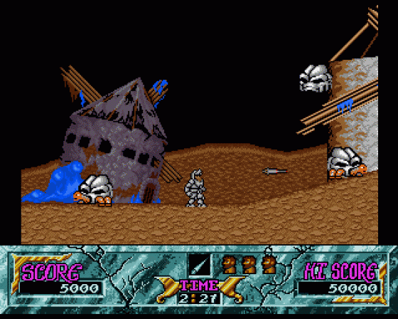 Ghouls 'N Ghosts Screenshot 6 (Amiga 500)
