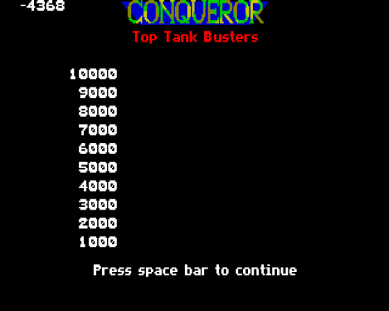 Conqueror Screenshot 6 (Amiga 500)