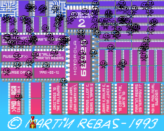 Motorola Invaders 2 Screenshot 10 (Amiga 1200)