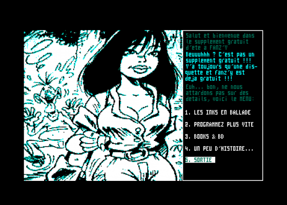 Fanz'y 5 Screenshot 5 (Amstrad CPC464)