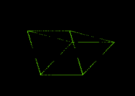 3D Shape Rotator Screenshot 5 (Amstrad CPC464)
