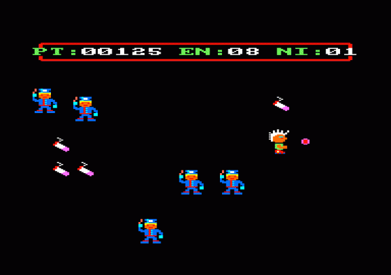 Buscate La Vida Screenshot 1 (Amstrad CPC464)