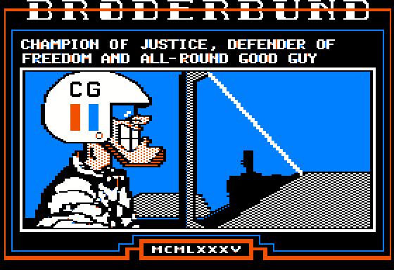 Captain Goodnight And The Islands of Fear Screenshot 10 (Apple II)