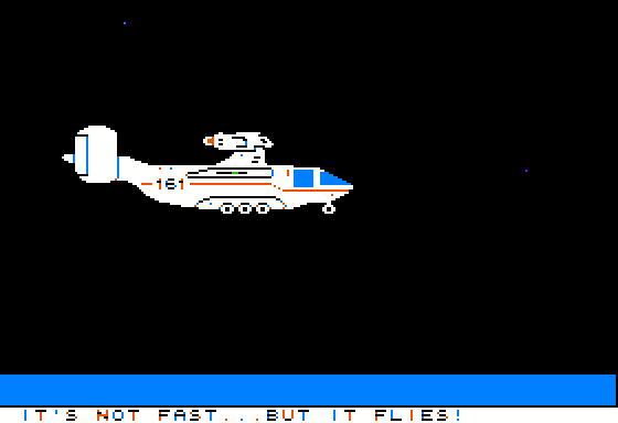 Captain Goodnight And The Islands of Fear Screenshot 23 (Apple II)