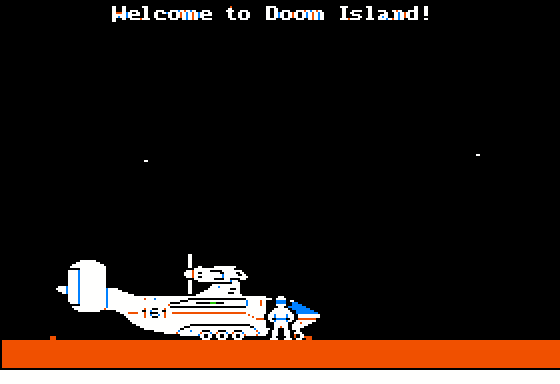 Captain Goodnight And The Islands of Fear Screenshot 24 (Apple II)
