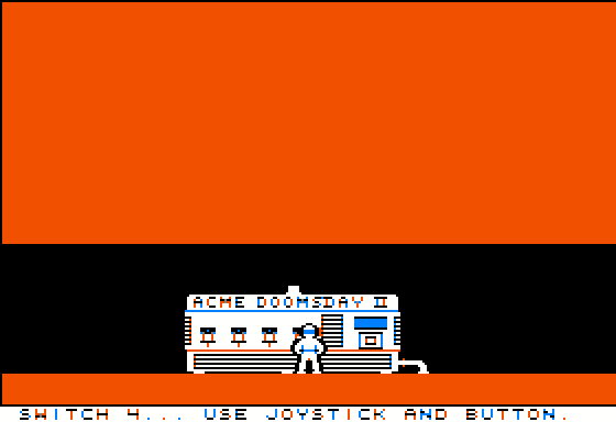 Captain Goodnight And The Islands of Fear Screenshot 32 (Apple II)