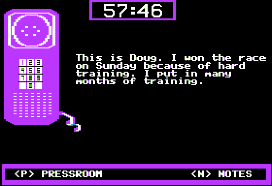 Ace Reporter Screenshot 5 (Apple II)