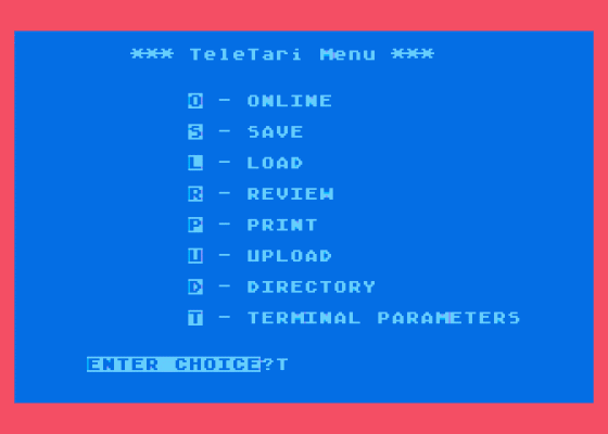 Don't Ask Computer Software Demo Disk Screenshot 5 (Atari 400/800/600XL/800XL/130XE)