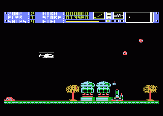 Laser Hawk Screenshot 6 (Atari 400/800/600XL/800XL/130XE)