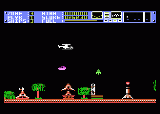 Laser Hawk Screenshot 7 (Atari 400/800/600XL/800XL/130XE)