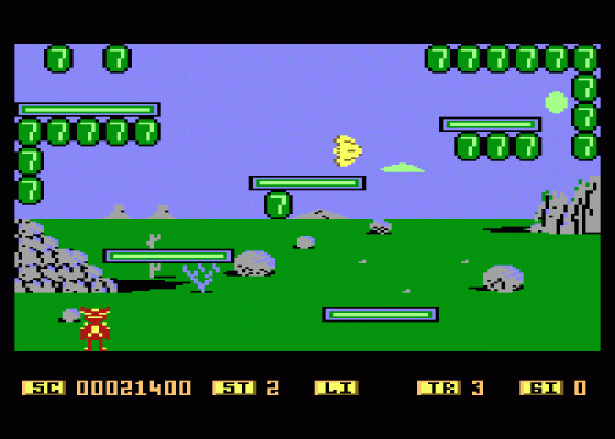 Little Devil Screenshot 1 (Atari 400/800/600XL/800XL/130XE)