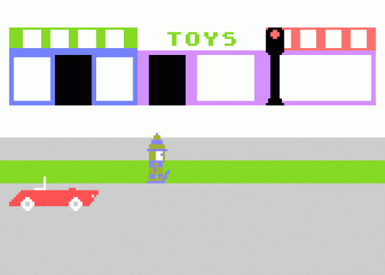 Tink! Tonk! - Tuk Goes to Town Screenshot 11 (Atari 400/800/600XL/800XL/130XE)