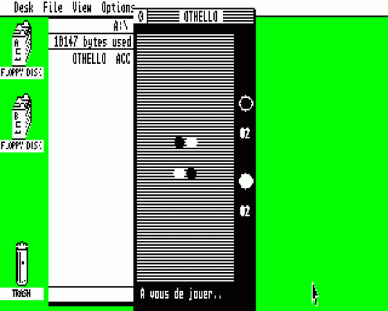 Othello Screenshot 1 (Atari ST)