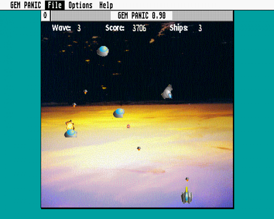 GEM Panic 0.90 Screenshot 5 (Atari ST)