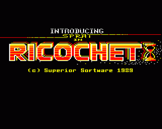 Ricochet Screenshot 10 (BBC B/B+/Master 128)