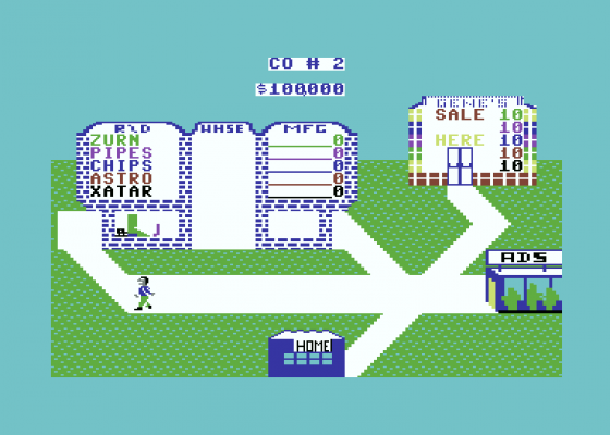 In The Chips Screenshot 5 (Commodore 64)