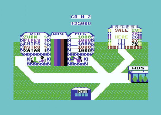 In The Chips Screenshot 6 (Commodore 64)