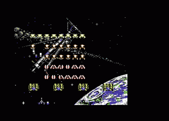 Super Space Invaders Screenshot 6 (Commodore 64/128)