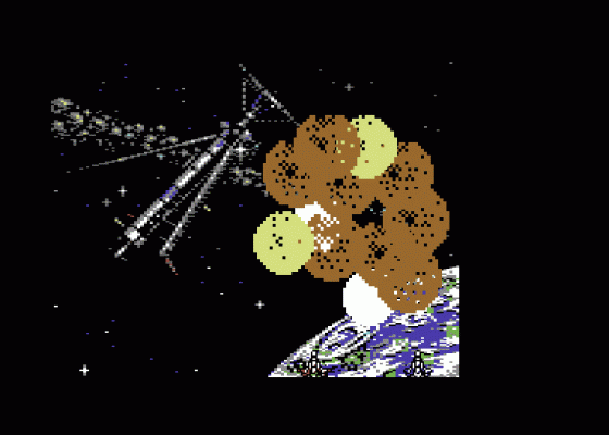 Super Space Invaders Screenshot 8 (Commodore 64/128)