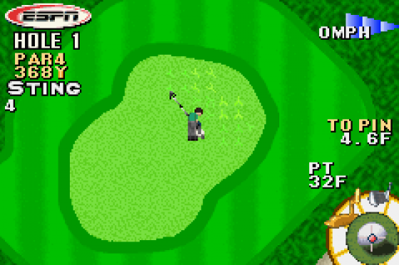 ESPN Final Round Golf 2002 Screenshot 8 (Game Boy Advance)
