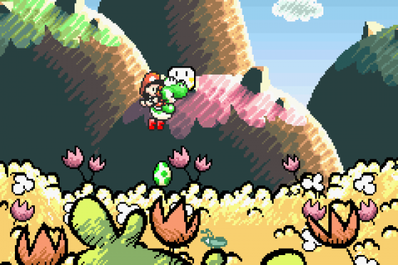 Super Mario Advance 3: Yoshi's Island Screenshot 11 (Game Boy Advance)