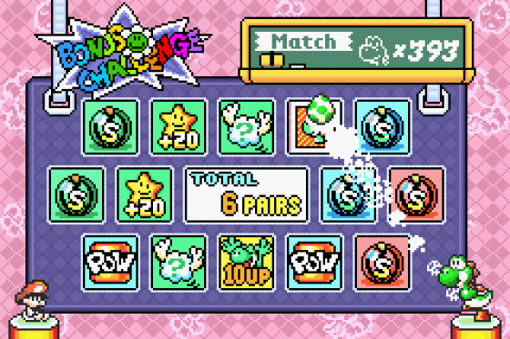 Super Mario Advance 3: Yoshi's Island Screenshot 55 (Game Boy Advance)