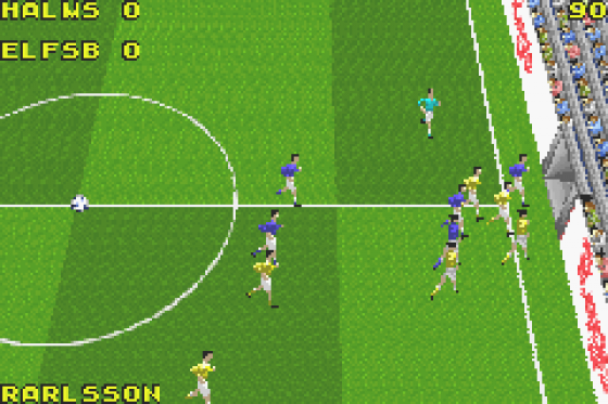 David Beckham Soccer Screenshot 12 (Game Boy Advance)