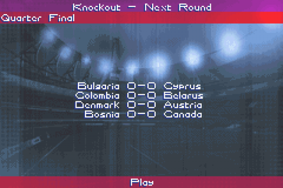 David Beckham Soccer Screenshot 13 (Game Boy Advance)
