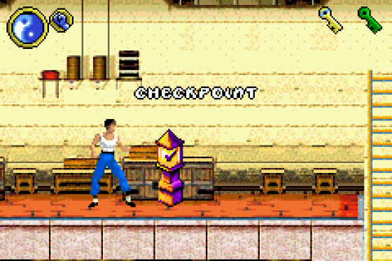 Bruce Lee: Return Of The Legend Screenshot 8 (Game Boy Advance)