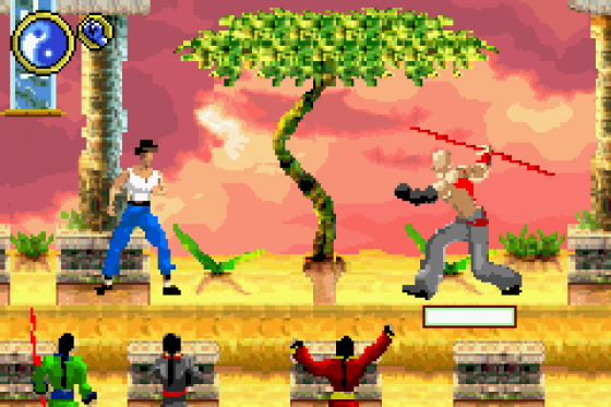 Bruce Lee: Return Of The Legend Screenshot 15 (Game Boy Advance)