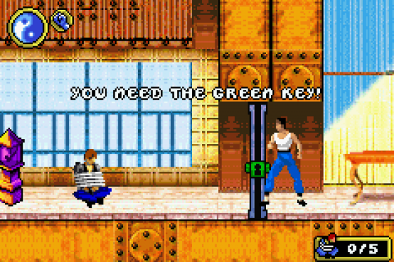 Bruce Lee: Return Of The Legend Screenshot 18 (Game Boy Advance)