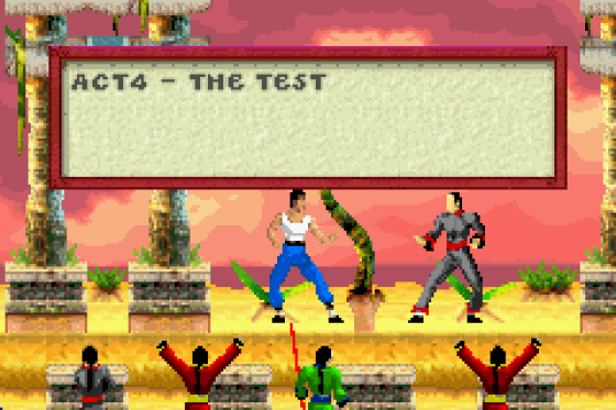 Bruce Lee: Return Of The Legend Screenshot 23 (Game Boy Advance)