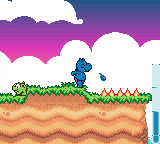 Das Geheimnis der Happy Hippo-Insel Screenshot 5 (Game Boy Color)