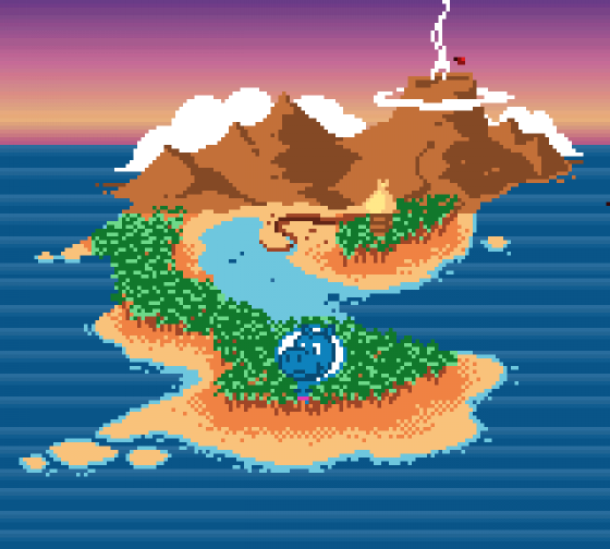 Das Geheimnis der Happy Hippo-Insel Screenshot 12 (Game Boy Color)