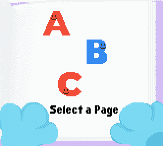 Blue's Clues: Blue's Alphabet Book Screenshot 11 (Game Boy Color)