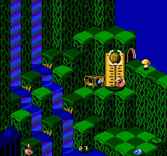Snake Rattle 'N Roll Screenshot 7 (Nintendo (US Version))
