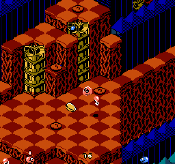 Snake Rattle 'N Roll Screenshot 8 (Nintendo (US Version))