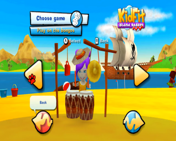 Kid Fit Island Resort Screenshot 6 (Nintendo Wii (US Version))