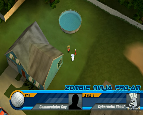 Aqua Teen Hunger Force: Zombie Ninja Pro-Am Screenshot 10 (PlayStation 2 (US Version))