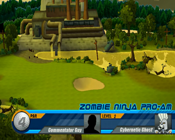 Aqua Teen Hunger Force: Zombie Ninja Pro-Am Screenshot 37 (PlayStation 2 (US Version))