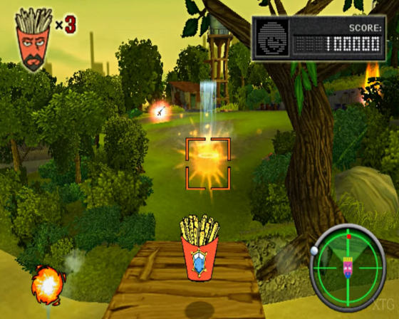 Aqua Teen Hunger Force: Zombie Ninja Pro-Am Screenshot 46 (PlayStation 2 (US Version))