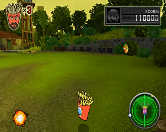 Aqua Teen Hunger Force: Zombie Ninja Pro-Am Screenshot 47 (PlayStation 2 (US Version))