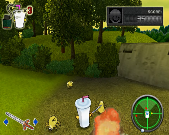 Aqua Teen Hunger Force: Zombie Ninja Pro-Am Screenshot 52 (PlayStation 2 (US Version))