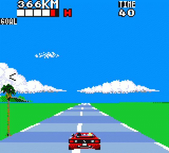 OutRun Screenshot 5 (Sega Game Gear (EU Version))