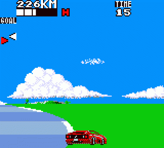 OutRun Screenshot 6 (Sega Game Gear (EU Version))