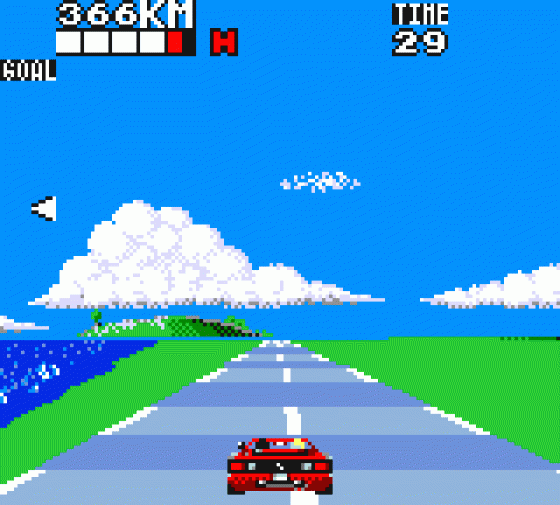 OutRun Screenshot 8 (Sega Game Gear (EU Version))